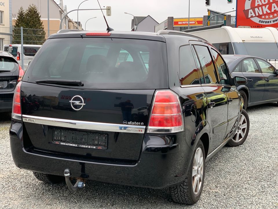 Opel Zafira 1.9 CDTI KLIMA,7 SITZER,AnhängerkupplungTÜV,Allwetter in Stralsund