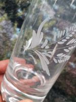 6 Glas Gläser Stange Wasser Bier handgeschliffen Farn Nordrhein-Westfalen - Stolberg (Rhld) Vorschau