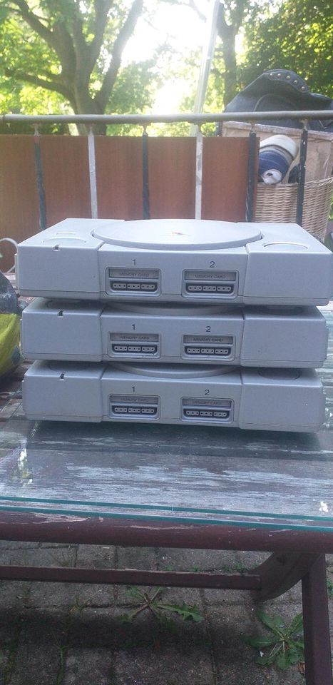 Playstation 1 Konsole in Hemmoor