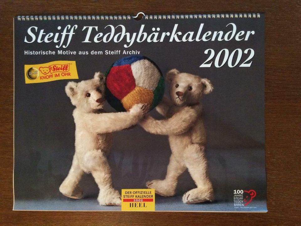 Steiff Kalender 100 Jahre Steiff von 2002 originalverpackt in Donzdorf