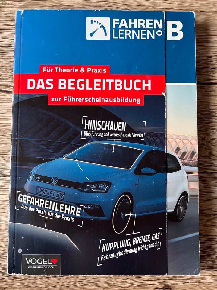 Fahrschule Buch, Fahren Lernen, Begleitbuch in Weida