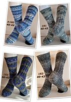 Kuschelig warme handgestrickte GuteLaune Socken Gr. 40-43 z04 Bayern - Hofkirchen Vorschau