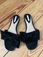 Sandalen H&M Leder Wildleder 38 schwarz Wandsbek - Hamburg Eilbek Vorschau