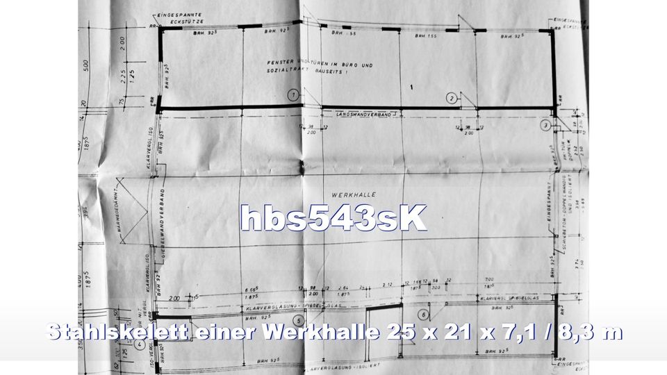 Stahlhalle gebraucht, Lagerhalle, Gewerbehalle, Industriehalle, Mehrzweckhalle, Werkhalle aus Rückbau in Trier