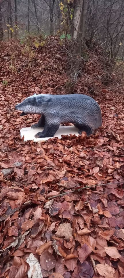 Dachs - Wald , Tiere und vieles mehr - Holzkunst Hermann in Rotenburg