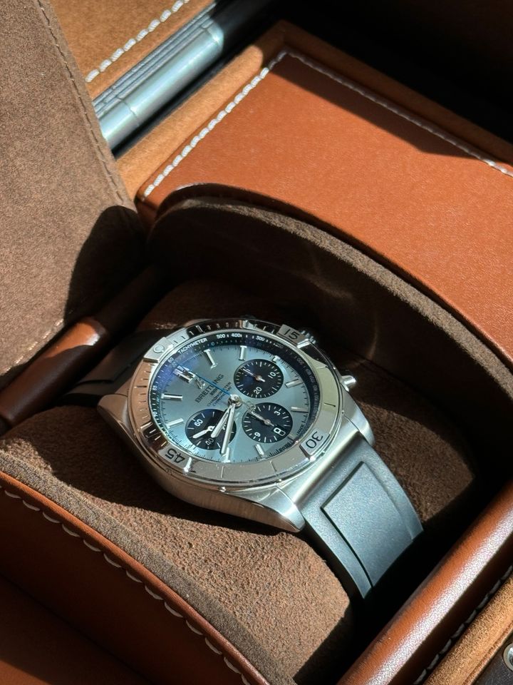 Breitling Chronomat B01 (Blau) | Full Set in Berlin