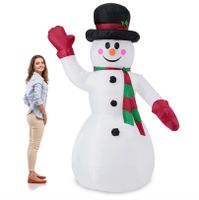 Riesiger Weihnachtsmann Schneemann 193cm 240cm LED Deko sehr groß Nordrhein-Westfalen - Ladbergen Vorschau