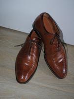 BONTONI Edle Leder Schnürschuhe Budapester Oxfords Cognac 41,5 Nordrhein-Westfalen - Neuss Vorschau