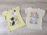 2x T-Shirt Gr. 104 Katzen Blumenmädchen Rostock - Brinckmansdorf Vorschau