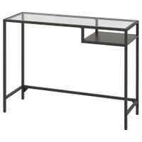 VITTSJÖ Laptoptisch (IKEA), schwarzbraun/Glas, 100x36 cm Innenstadt - Köln Altstadt Vorschau