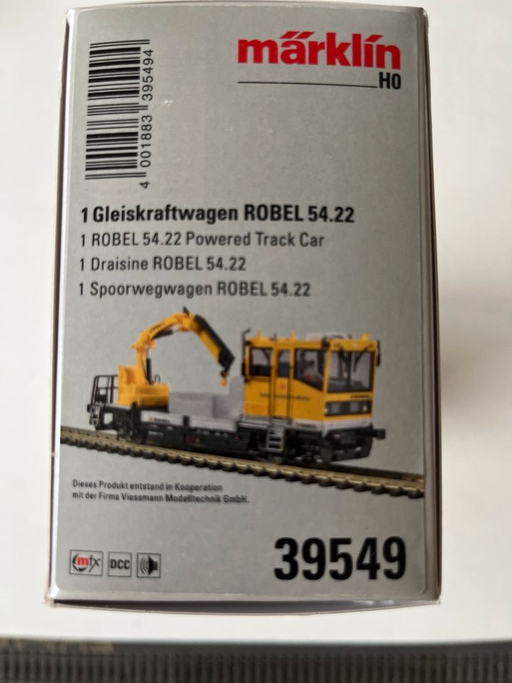 Märklin 39549 Gleiskraftwagen Robel H0 mfx in Düsseldorf