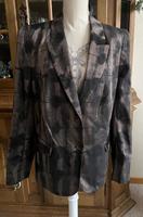 Vintage Blazer Jacke Basler Gemustert Muster Schwarz Nordrhein-Westfalen - Hilden Vorschau