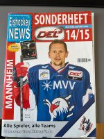 Eishockey Sonderheft 14/15 mit Unterschriften der Adler Mannheim Saarland - Püttlingen Vorschau