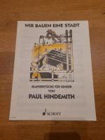 Klaviernoten Wir bauen eine Stadt Hindemith dchott Baden-Württemberg - Schwäbisch Hall Vorschau