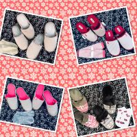 SET 2 Paar Hauschuhe 41 Schlappen Pantolette NEU + Gratis Socken Nordrhein-Westfalen - Windeck Vorschau