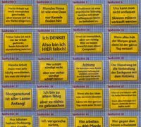 Sprücheschilder Spaßschilder lustig gelb Arbeit & Chef Neuware Sachsen - Pegau Vorschau