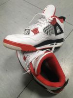 NIKE AIR JORDAN JUMPMAN 4 IV RED CEMENT ROT WEISS GR. 45 10 Hessen - Nauheim Vorschau