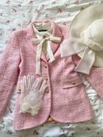 Eleganter Zara Tweet Blazer Rosa Frankfurt am Main - Westend Vorschau