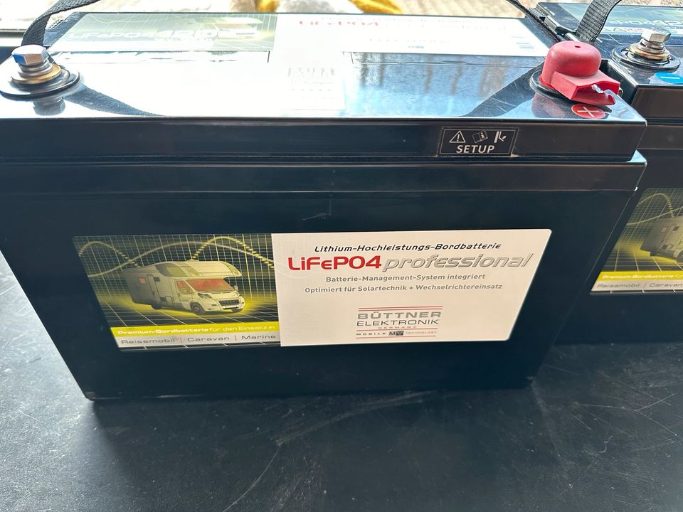 Büttner LiFePo4 Lithium Batterie 120Ah MT LI 120 in Kall