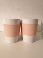 4 Tassen Becher Cups Rosa Silikon Porzellan Hamburg-Nord - Hamburg Langenhorn Vorschau