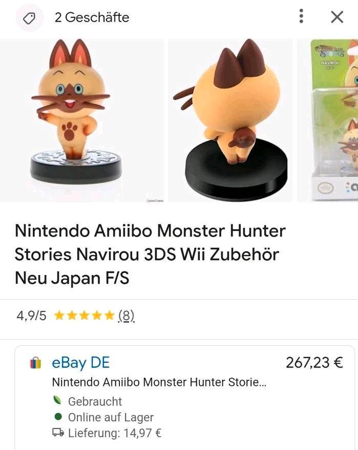 Amiibo Monster Hunter Navirou in Niemetal