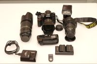 Nikon D610 Komplett mit 3 Objektiven- Batteriegriff- Blitz Nordrhein-Westfalen - Spenge Vorschau