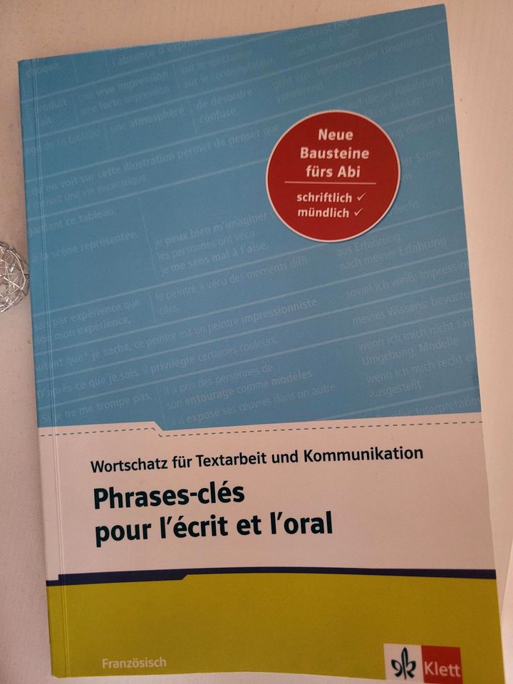 Französisch Bbiturvorbereitung Buch- Phrases clés- Klett in Karlsruhe