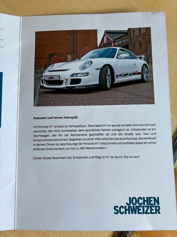 Erlebnis Gutschein 911er fahren in Norderstedt