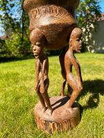 Afrikanische Figur Holz Antik geschnitzt Kunst Familie Zusammen Baden-Württemberg - Hockenheim Vorschau