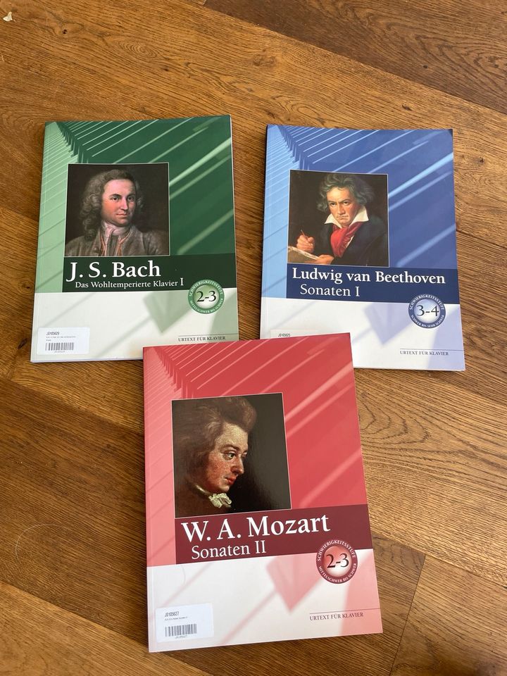 Musikbücker - Bach, Beethoven, Mozart in Hamburg