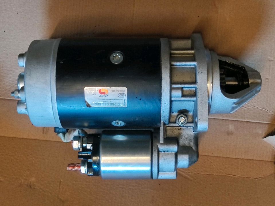 Bosch Anlasser Starter 0986016550 für Deutz/Fendt in Maselheim