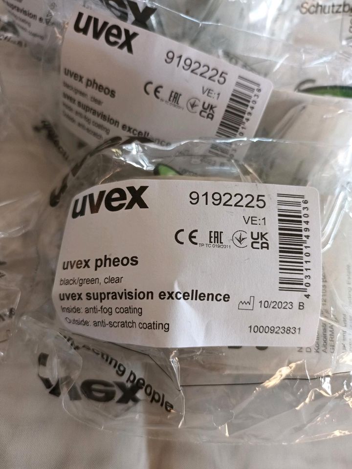 Uxex Augenschutzbrillen 10 Stück in Wertheim