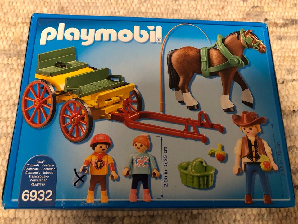 Playmobil Country Kutsche mit Pferd 6932 in Hebertsfelden