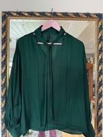 Mango Bluse dunkelgrün XL Hessen - Wettenberg Vorschau