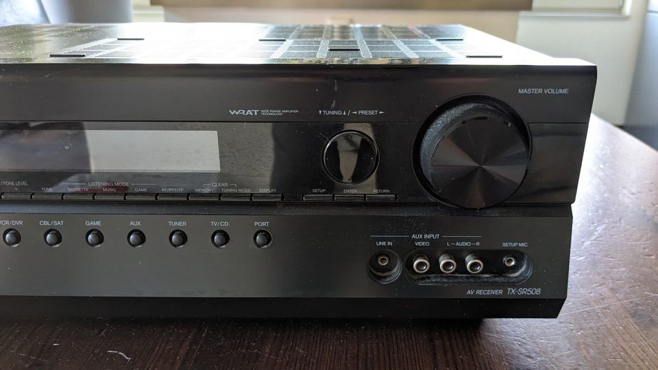 AV-Receiver Onkyo TX-SR 508 HDMI 7.1 Schwarz in Dresden