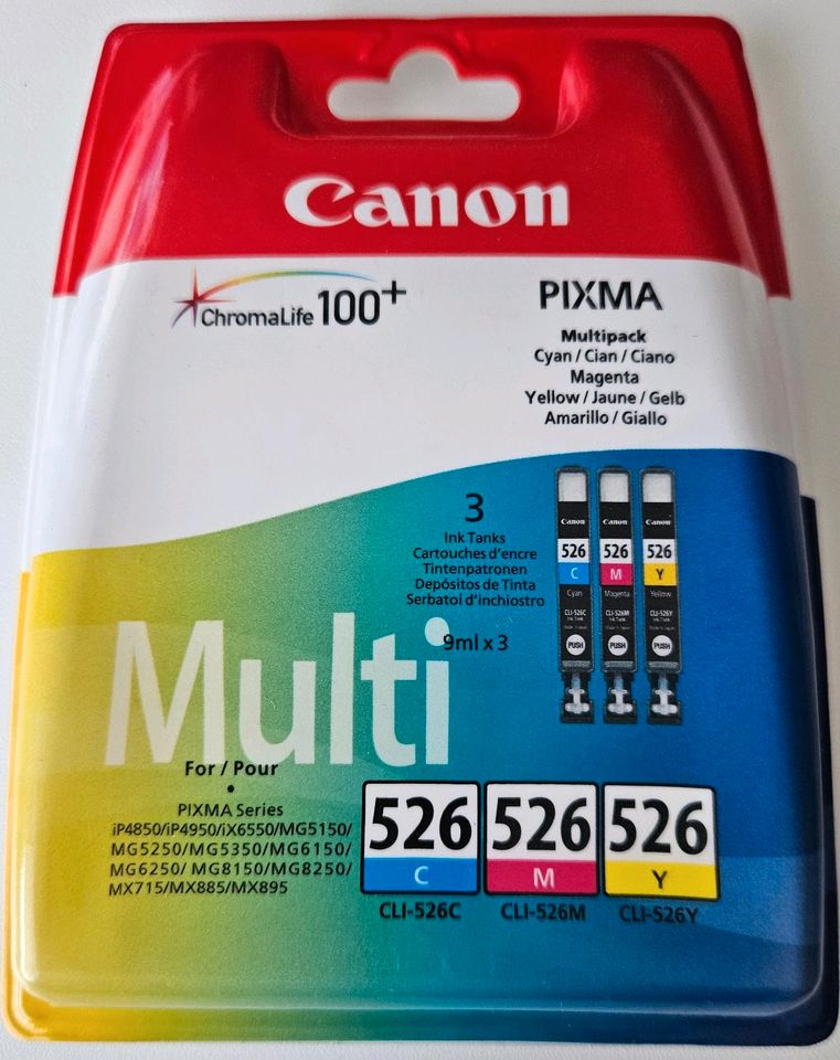 Canon PIXMA Multipack 526 Tintenpatronen in Saarbrücken