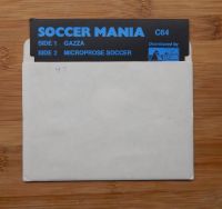 Soccer Mania (Prism Leisure 1990) Microprose & Gazza C64 Rheinland-Pfalz - Niederheimbach Vorschau