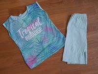 Set Shirt und Radlerhose mint/türkis 134/140 Pankow - Weissensee Vorschau