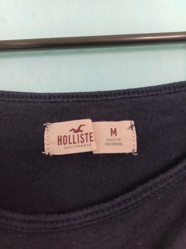 Hollister Crop top  T-Shirt Größe M dunkelblau in Dresden