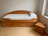 Einzelbett, gelaugte Kiefer, 1x2mm, 2 Schubladen, Matratze Nordrhein-Westfalen - Mönchengladbach Vorschau