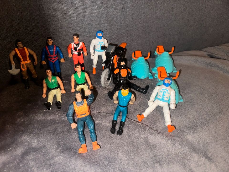 McDonalds Action Man Figuren Sammlung Happy Meal 2001 in Neumünster