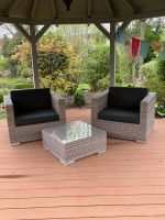 2 Outdoor - Gartenmöbel - Sessel und ein Tisch, gebraucht Niedersachsen - Obernkirchen Vorschau