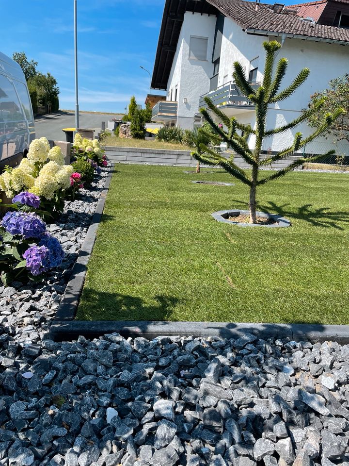 Garten Service rollrasen Zaun Bau Bagger Arbeit Terrasse Bau in Weimar (Lahn)