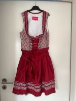 Krüger Madl Dirndl Retro Muster rot/weiss inkl. Oberteil Nordrhein-Westfalen - Neuss Vorschau