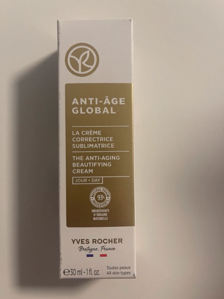 Tagescreme Anti Age global Yves Rocher neu in München