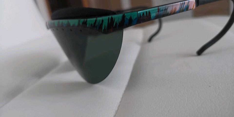 Polaroid Vintage Fahrrad Sonnenbrille Fahrradbrille in Goehren