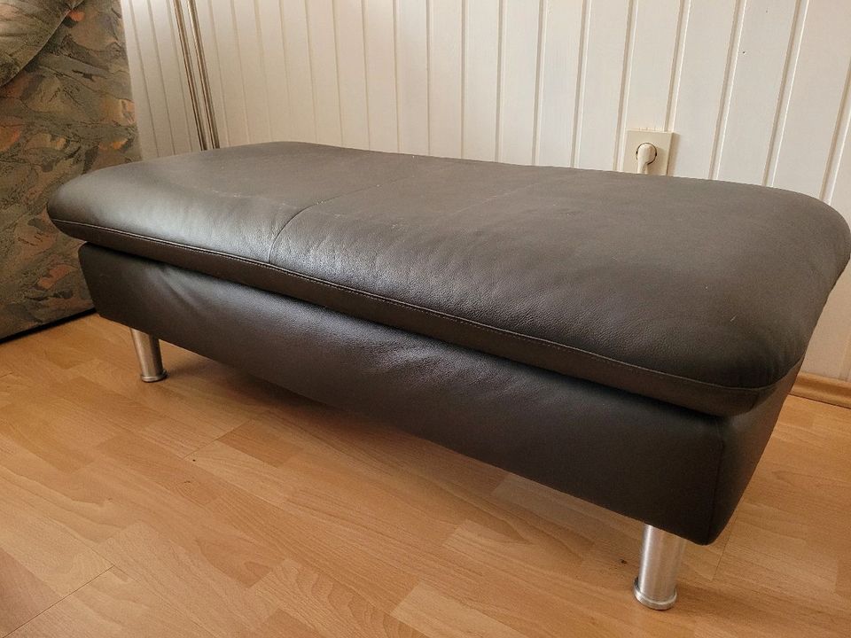 Ledercouch W Schillig in Meißner