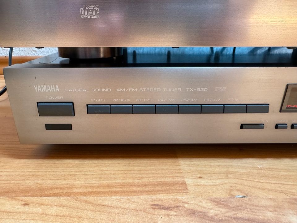 Yamaha AX-390 Vollverstärker + CDX-390 CD Player + TX-930 Tuner in Ettlingen