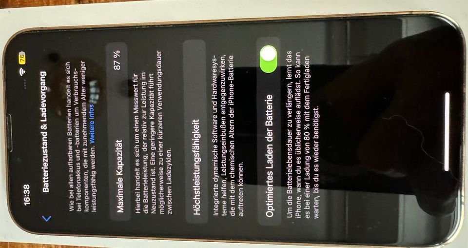 iPhone 13 Pro 128GB Gold Top Zustand in Düren