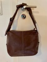 braune Handtasche aus echtem Leder mit vielen Innentaschen Hessen - Schwalbach a. Taunus Vorschau